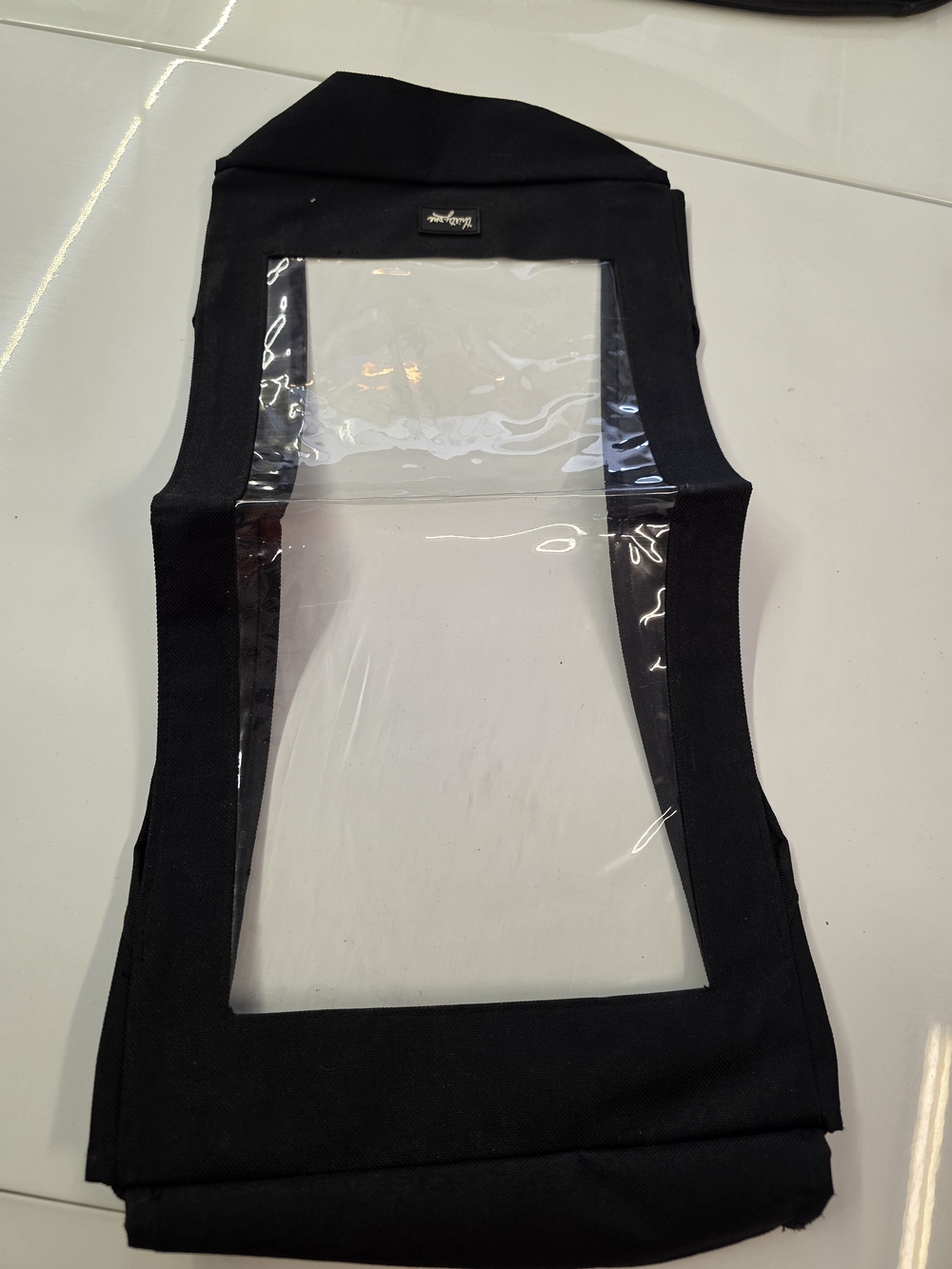 Black Clear-top A Tote  / Cover (Small)